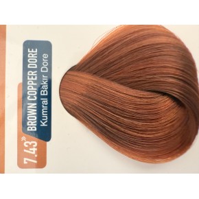 BITKISEL ICERIKLI BOYA 7.43 NUMARA VE OKSİDAN BITKISEL ICERIKLI BOYA 7.43 NUMARA VE OKSİDAN